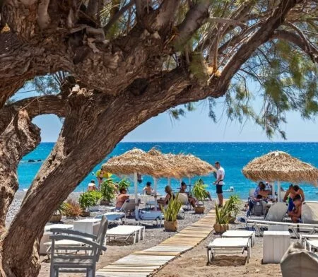 La plage de Ierapetra à proximité des locations saisonnières