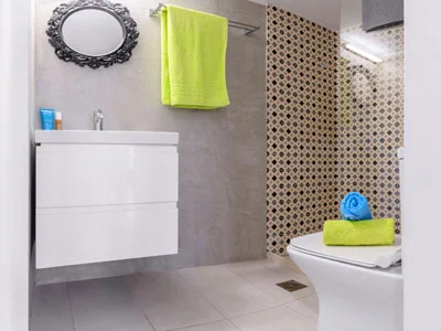 Salle de bains de l'appartement family home à Ierapetra